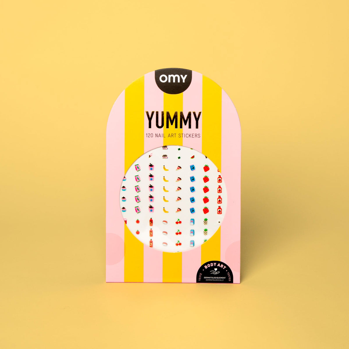 120 stickers pour ongles Yummy - OMY