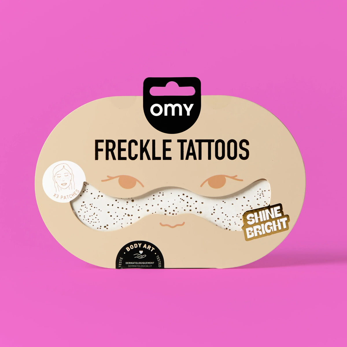 Tatouages visage Shine Bright Freckle Tattoos | OMY