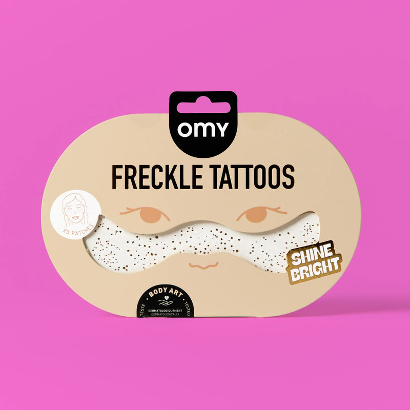 Tatouages visage Shine Bright Freckle Tattoos | OMY