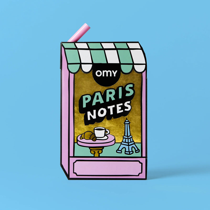 Notes adhésives Paris avec stylo - OMY