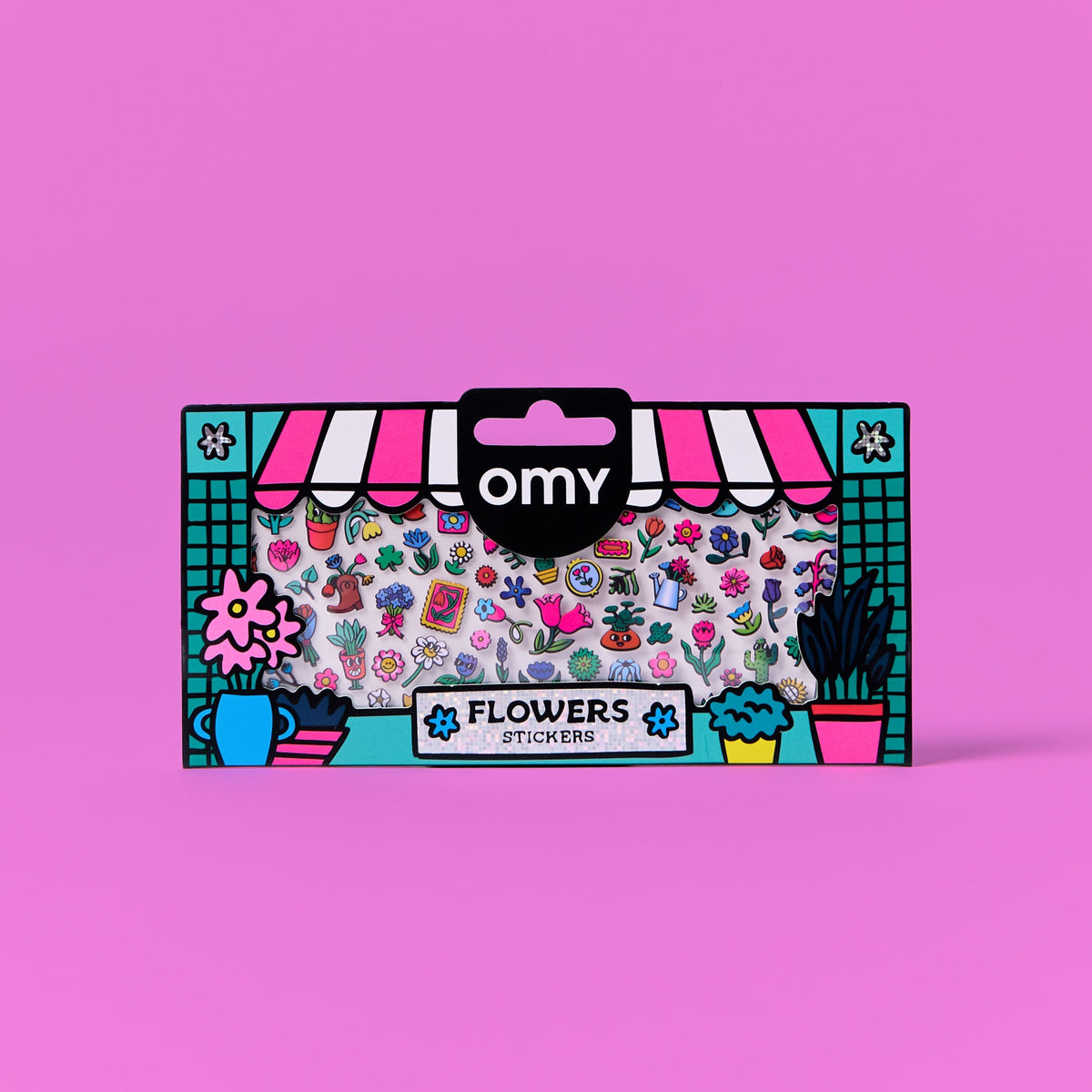Stickers décoratifs Boutique Flowers - OMY