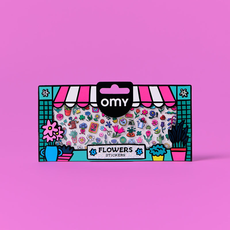 Stickers décoratifs Boutique Flowers - OMY