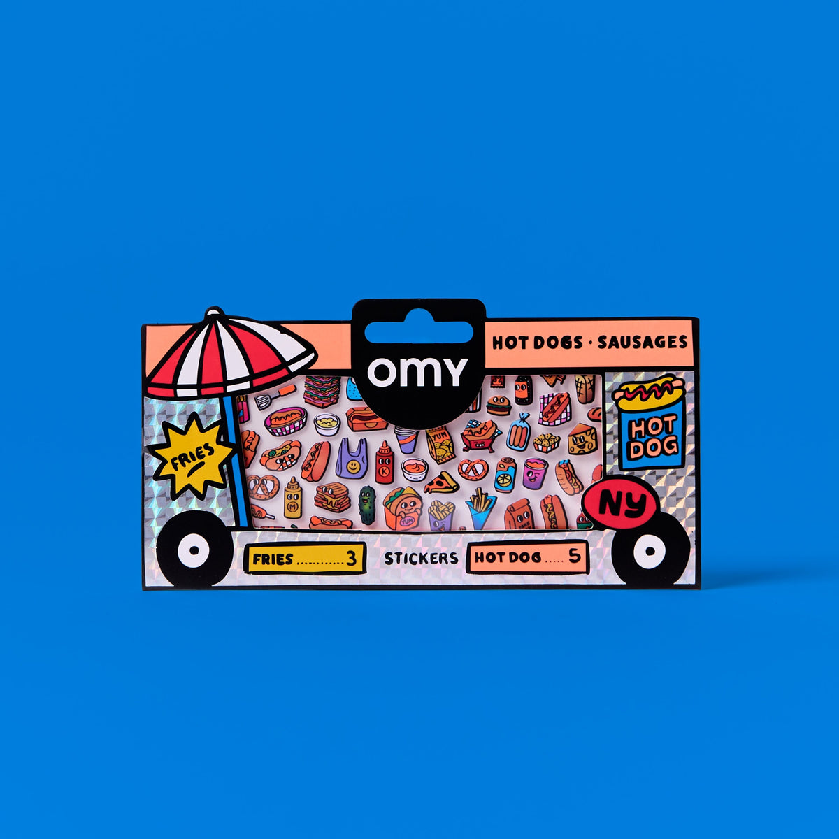 Stickers décoratifs Boutique - Hot Dog - OMY