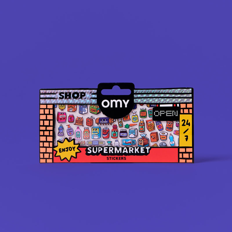 Stickers Fabulous Boutique Super Market | OMY