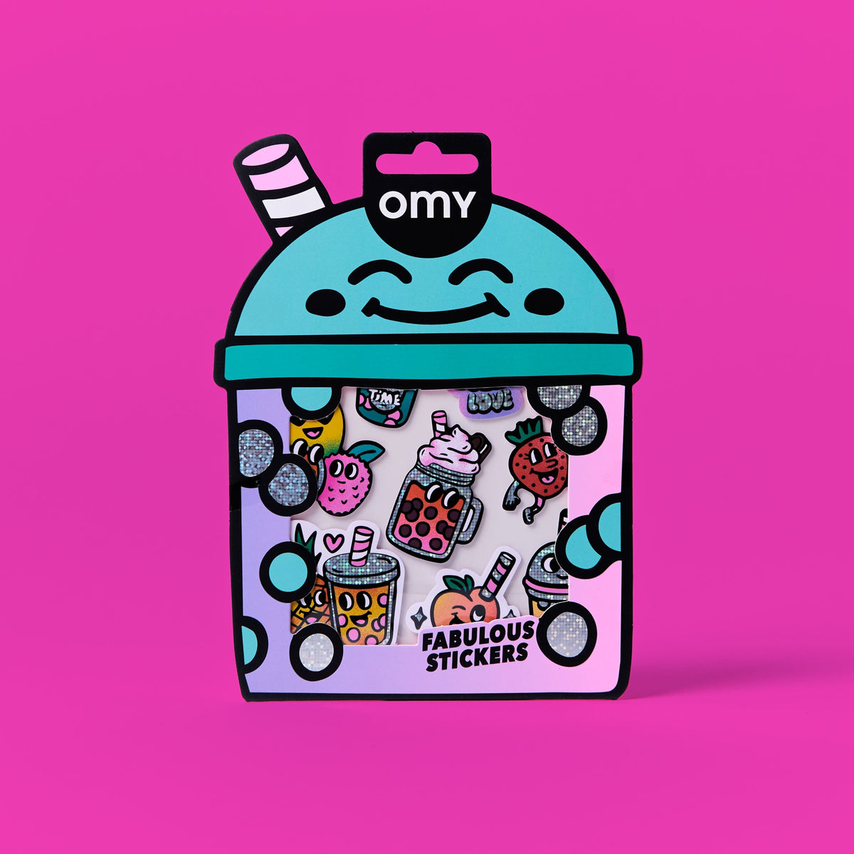 Stickers décoratifs Big - Bubble Tea - OMY