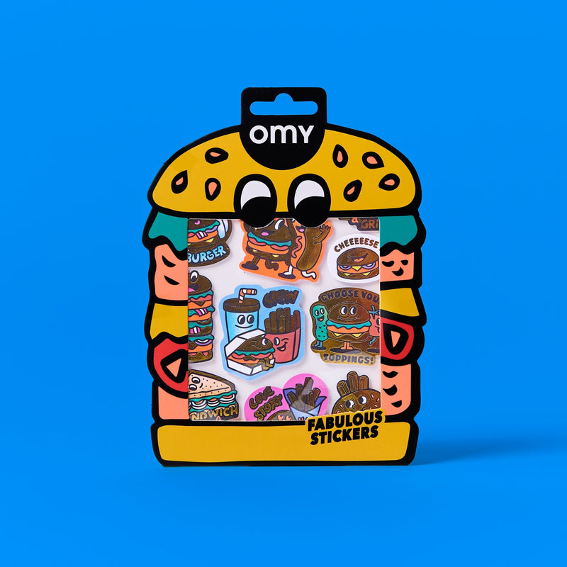 Stickers décoratifs Big Burger - OMY