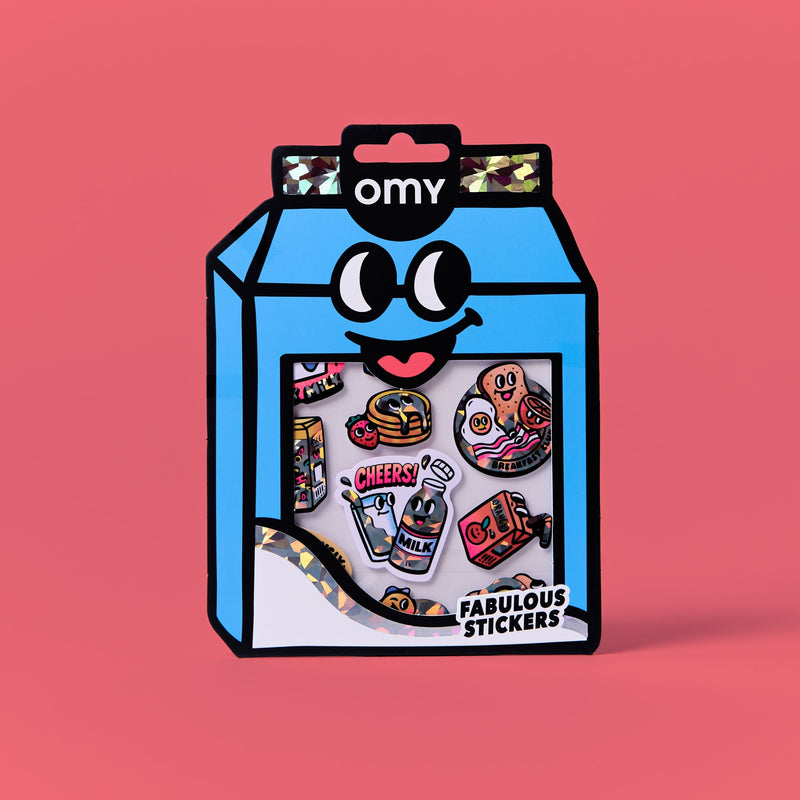 Stickers décoratifs Big - Milk - OMY