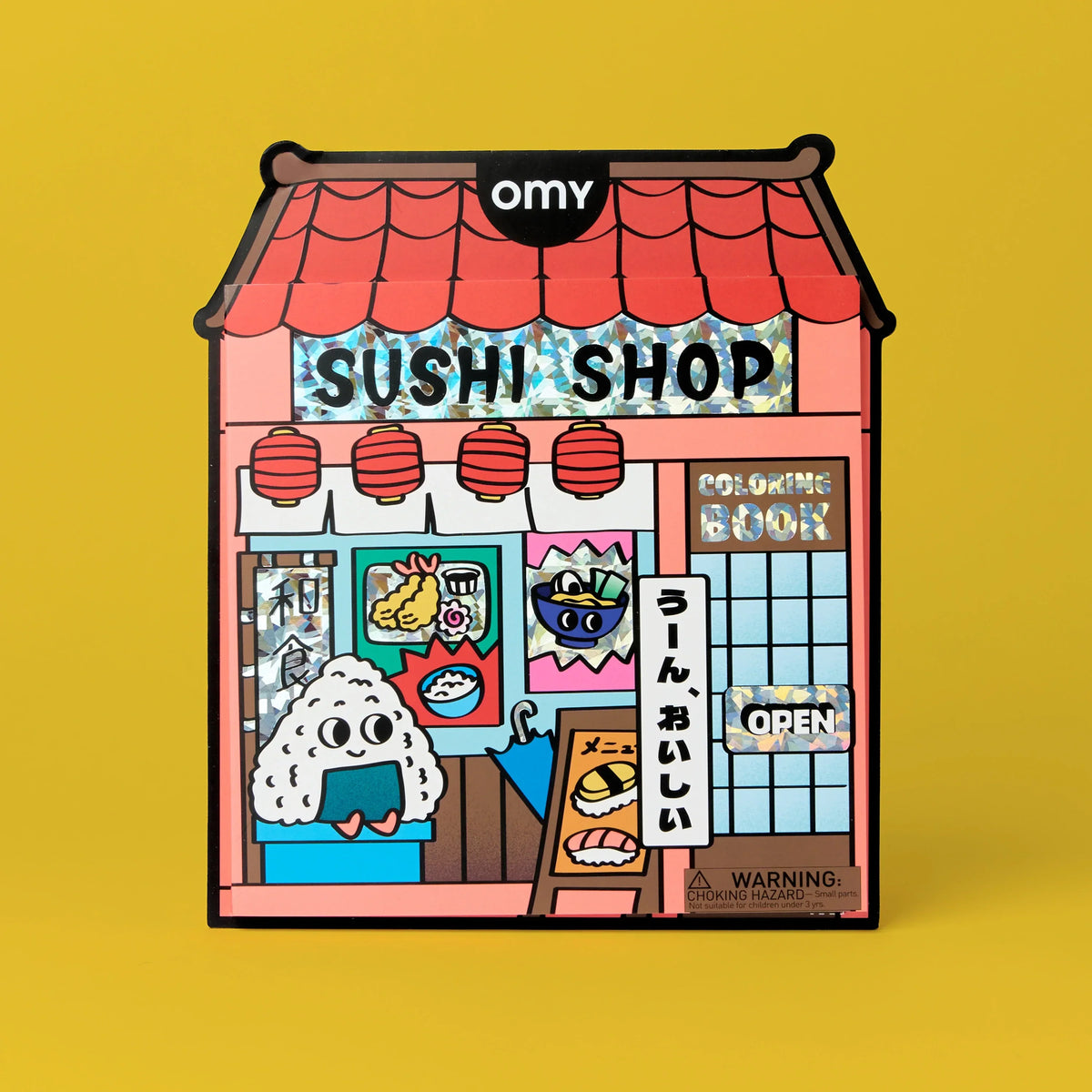 Carnet Sushi Shop Coloring Boutique | OMY