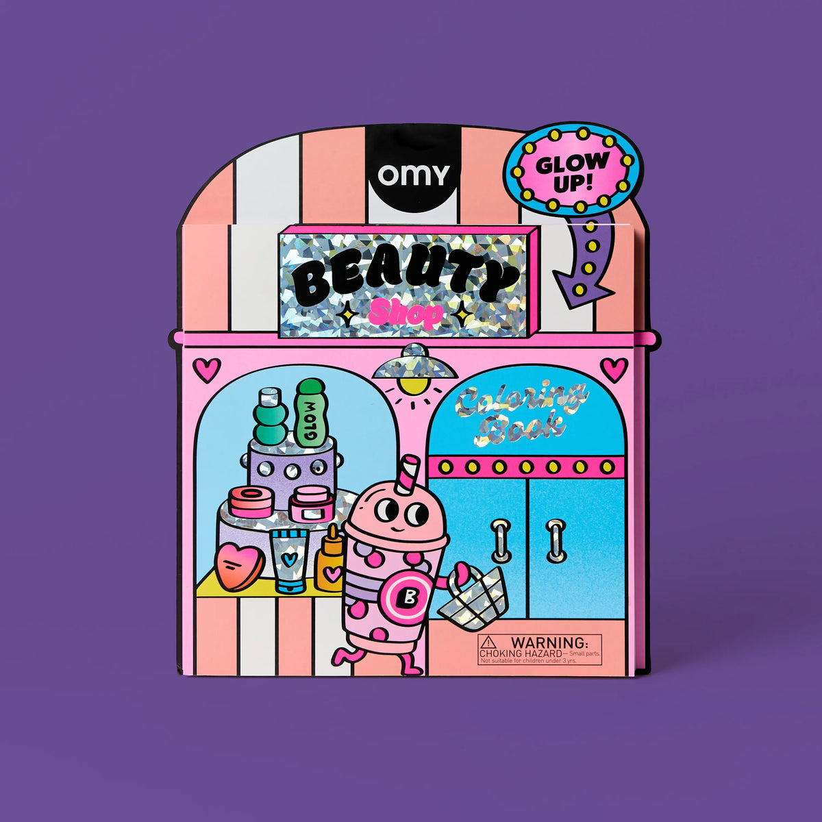 Carnet de coloriage Beauty Shop - OMY