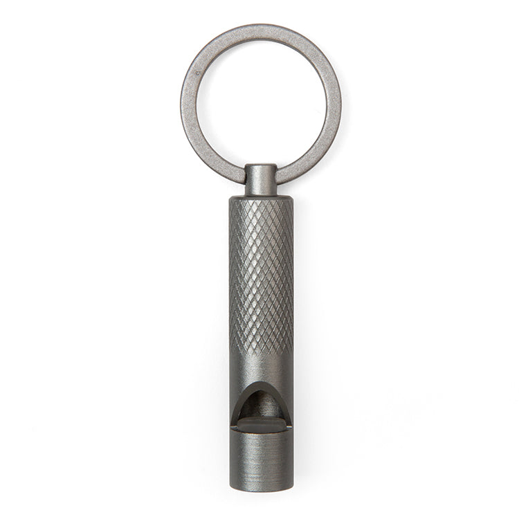 Mini-sifflet sur anneau porte-clés, Kikkerland