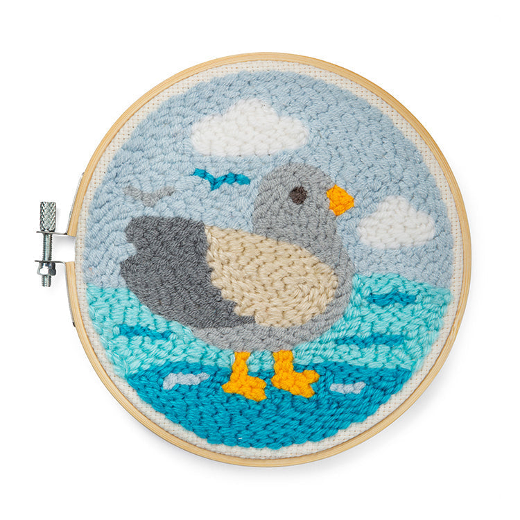 Kit de broderie punch needle Pigeon