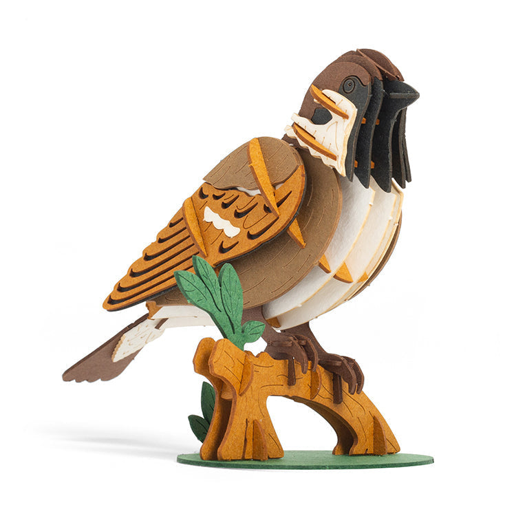 Puzzle 3D Moineau