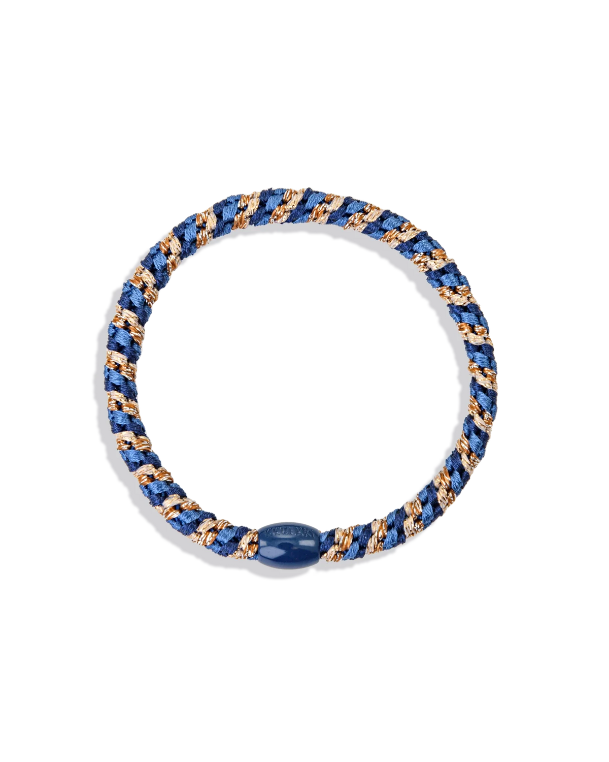 Élastique Slim Navy Gold bleu marine et doré - KKNEKKI
