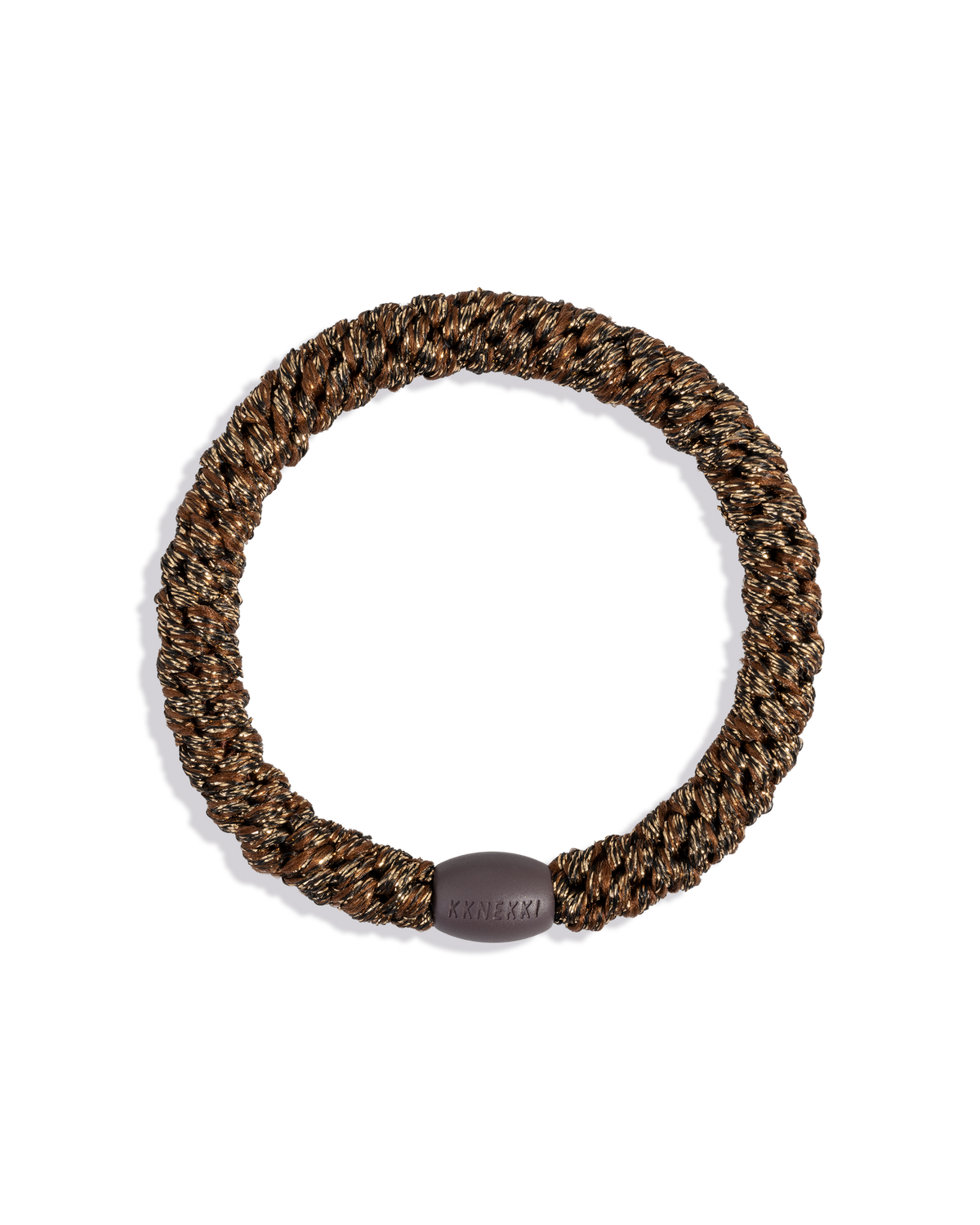 Élastique KKNEKKI café pailleté