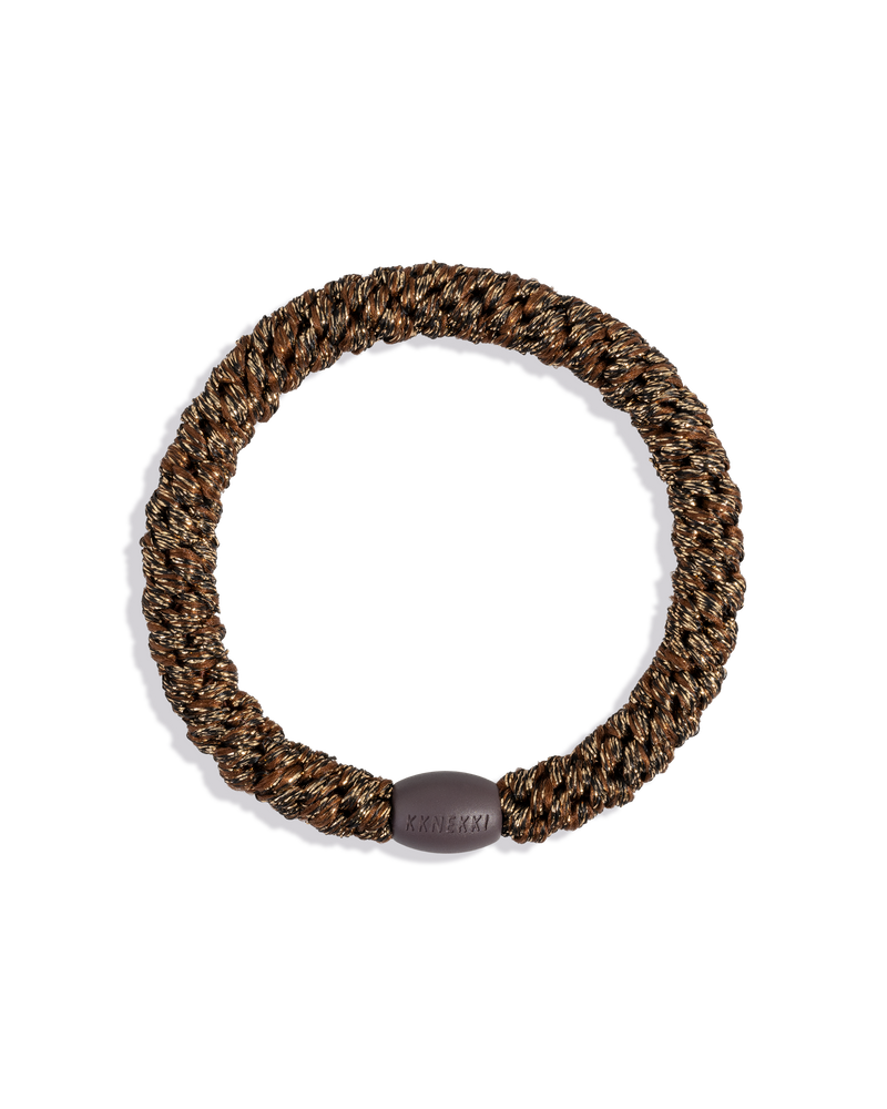 Élastique KKNEKKI café pailleté