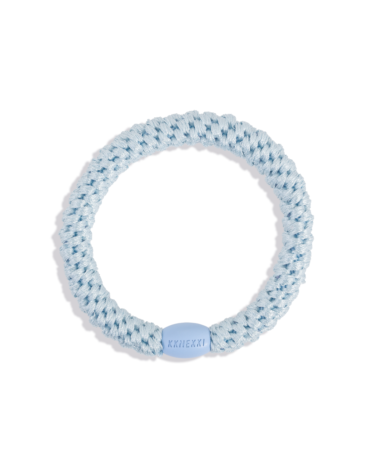 Élastique tressé Baby Blue bleu pastel - KKNEKKI