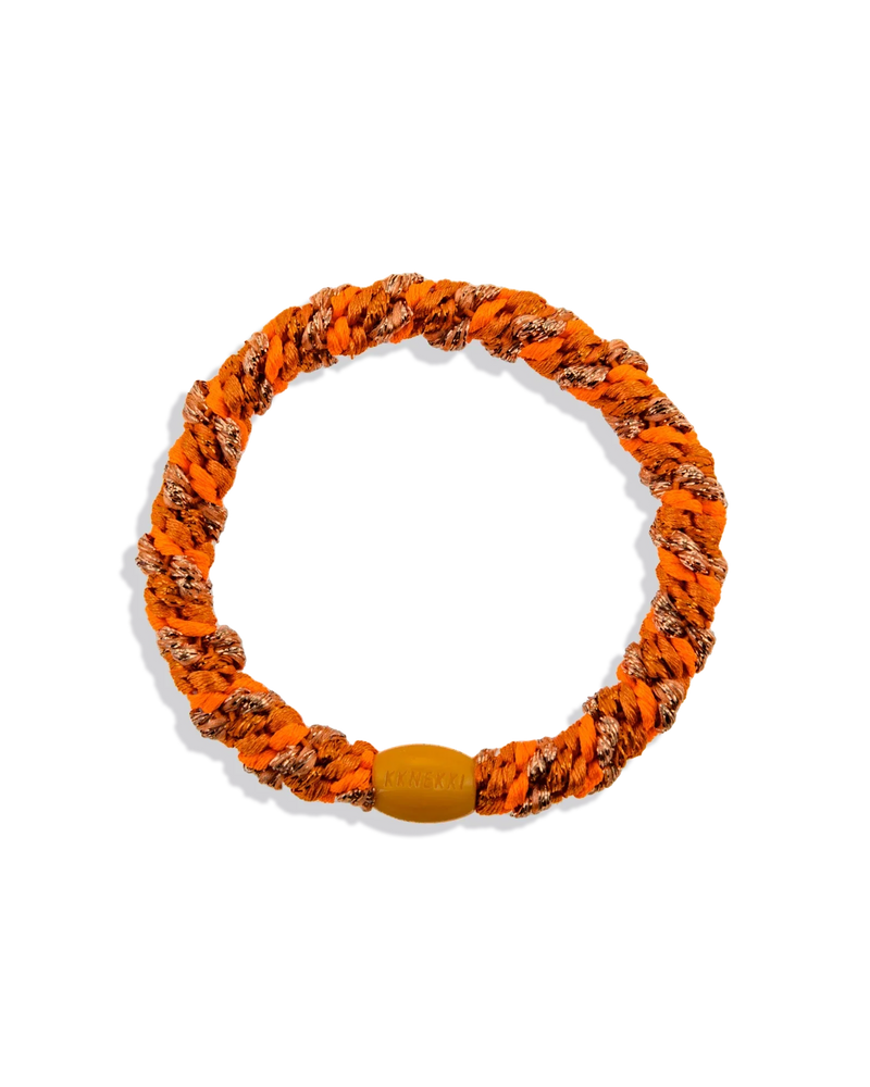 Élastique Mix Orange à reflets cuivrés - KKNEKKI