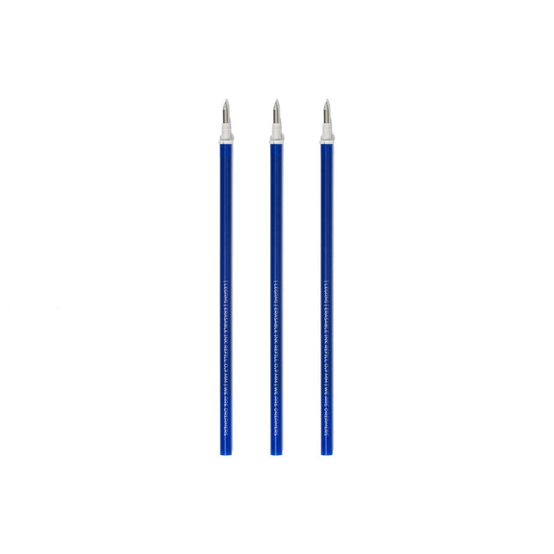 3 recharges LEGAMI pour stylo gel effaçable