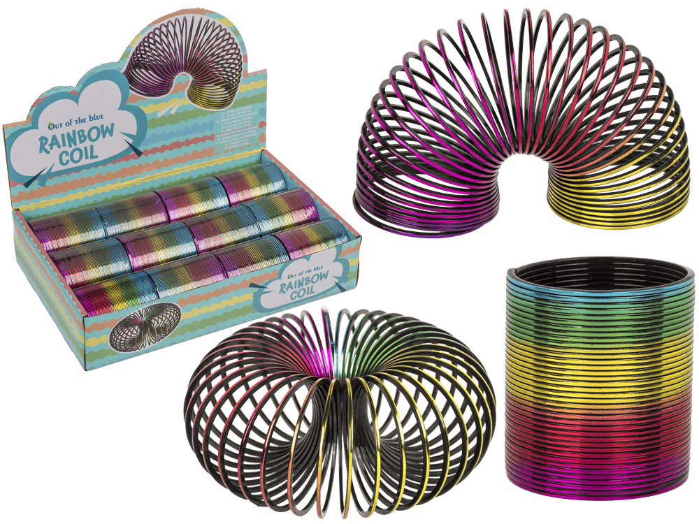 Mini spirale arc-en-ciel 5 cm