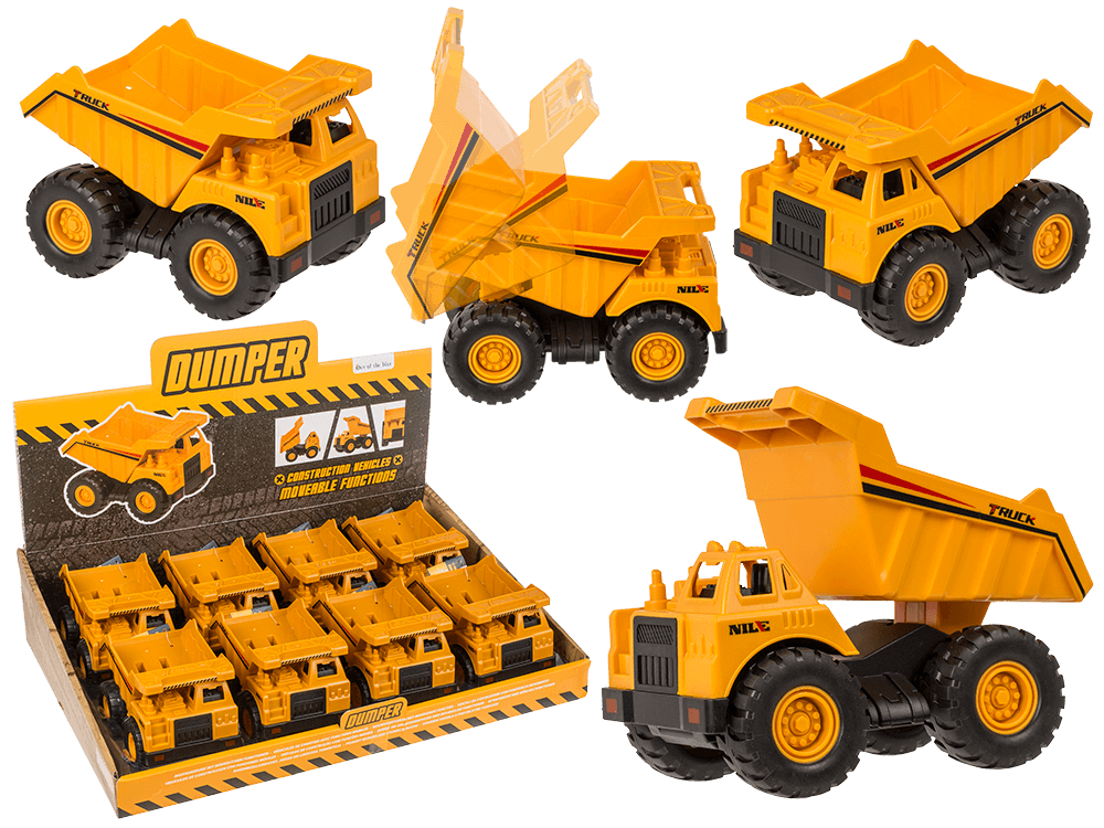 Camion benne de chantier à friction 12 cm