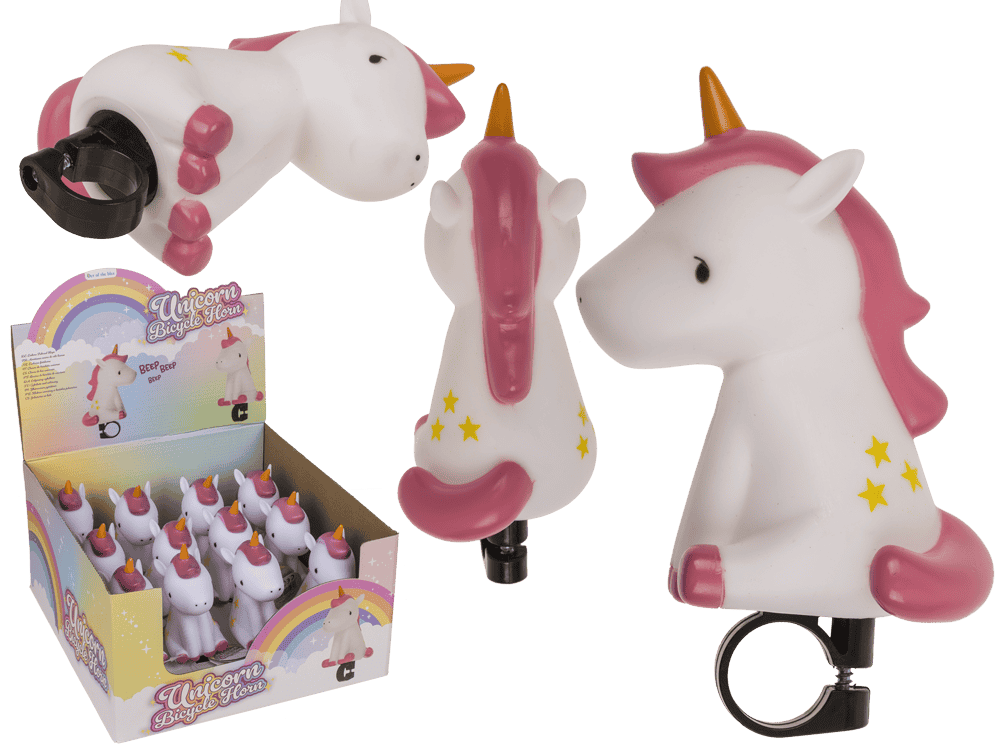 Klaxon de vélo licorne 14 cm