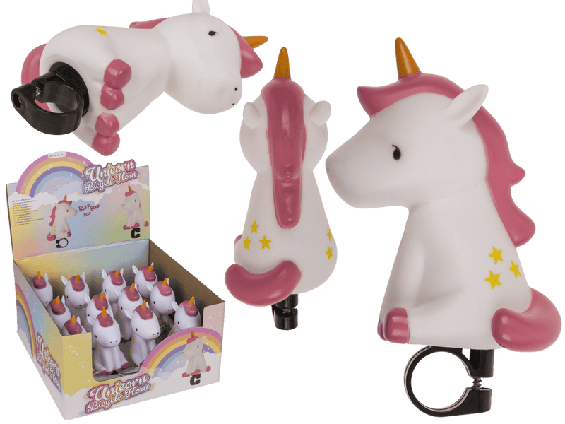 Klaxon de vélo licorne 14 cm