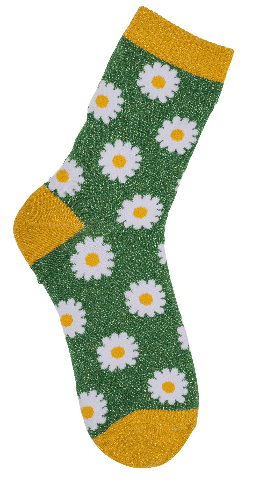 Chaussettes fleurs scintillantes 36-42