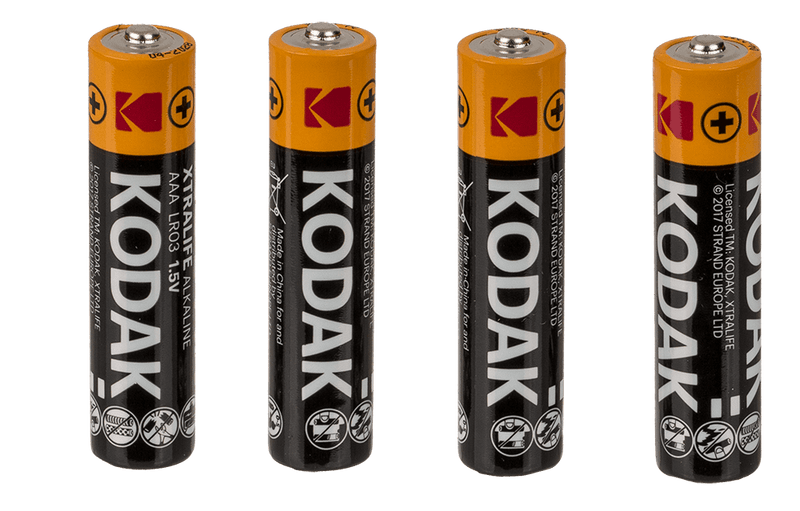 Piles Kodak Xtralife AAA 1,5 V, lot de 4