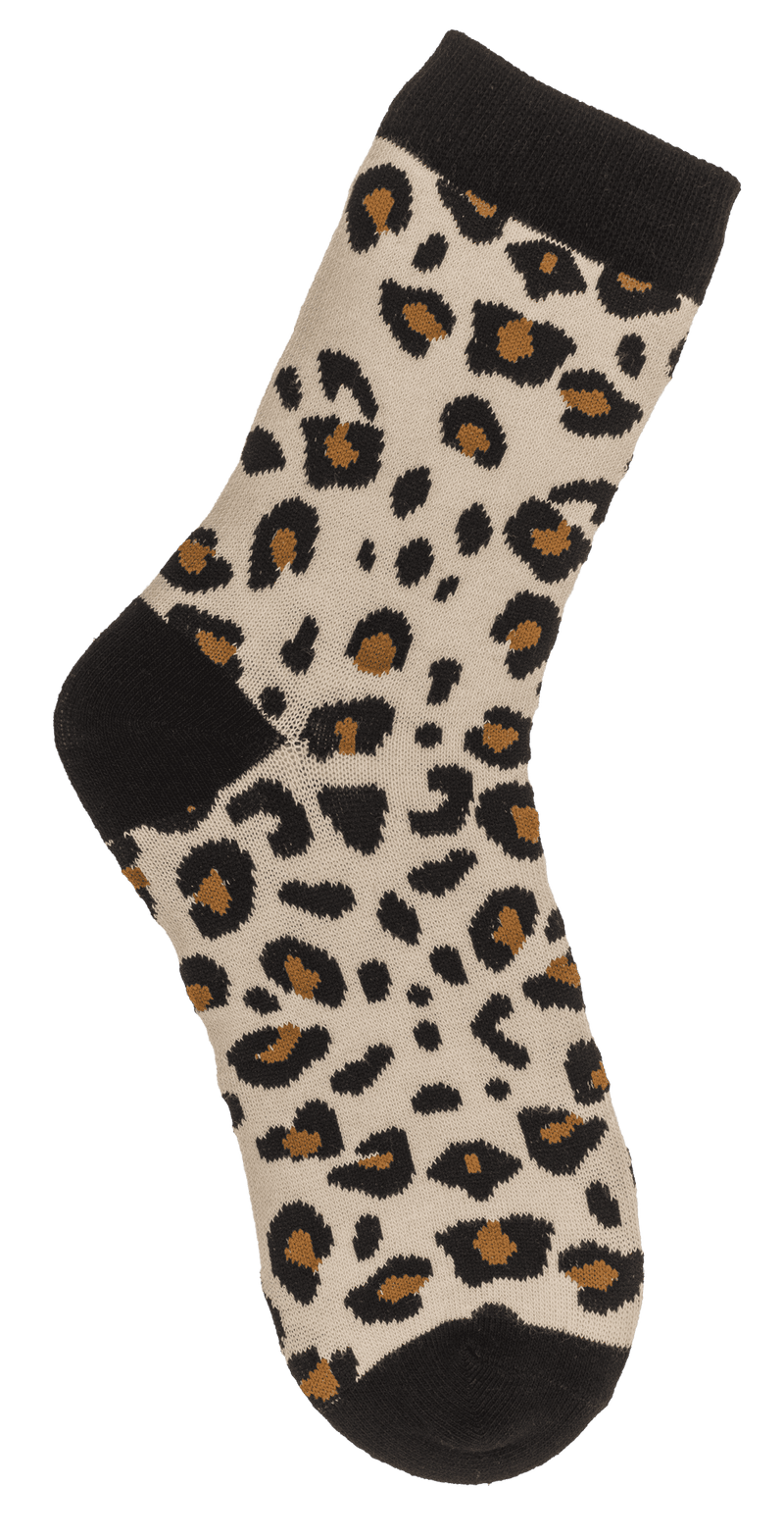 Chaussettes motif léopard, pointures 36–42