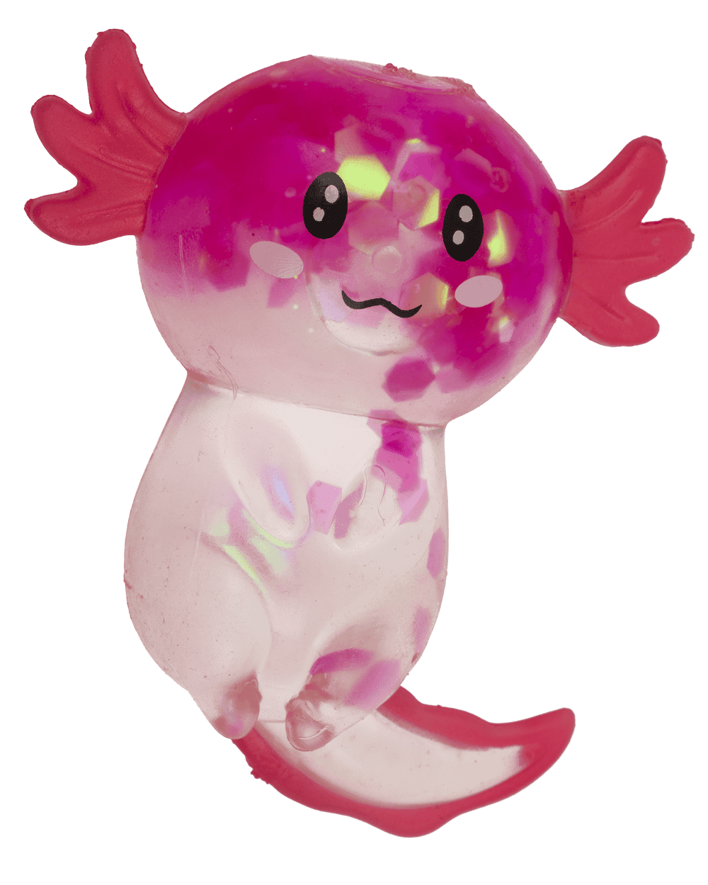 Axolotl à presser avec paillettes