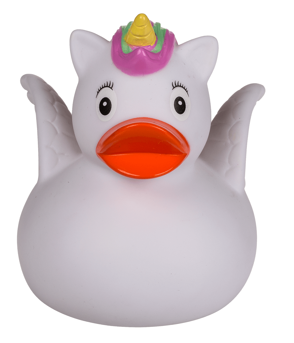 Canard de bain couineur licorne