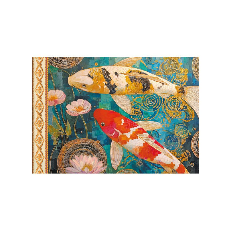 Mini cahier Japon, 48 pages décorées - Gwenaëlle T