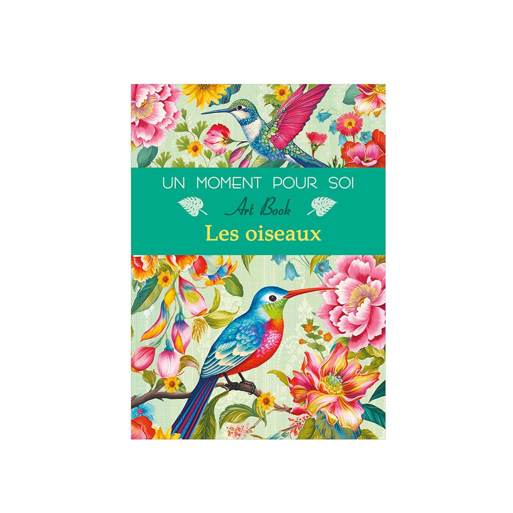 Carnet de coloriage et dessin Oiseaux 40 pages