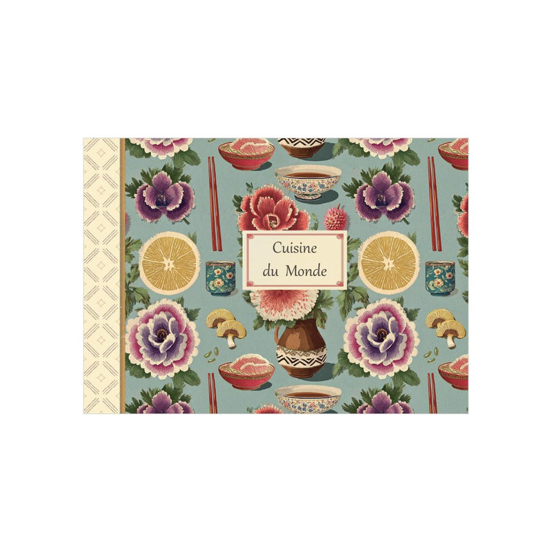 Mini cahier illustré Cuisine du monde 48 pages