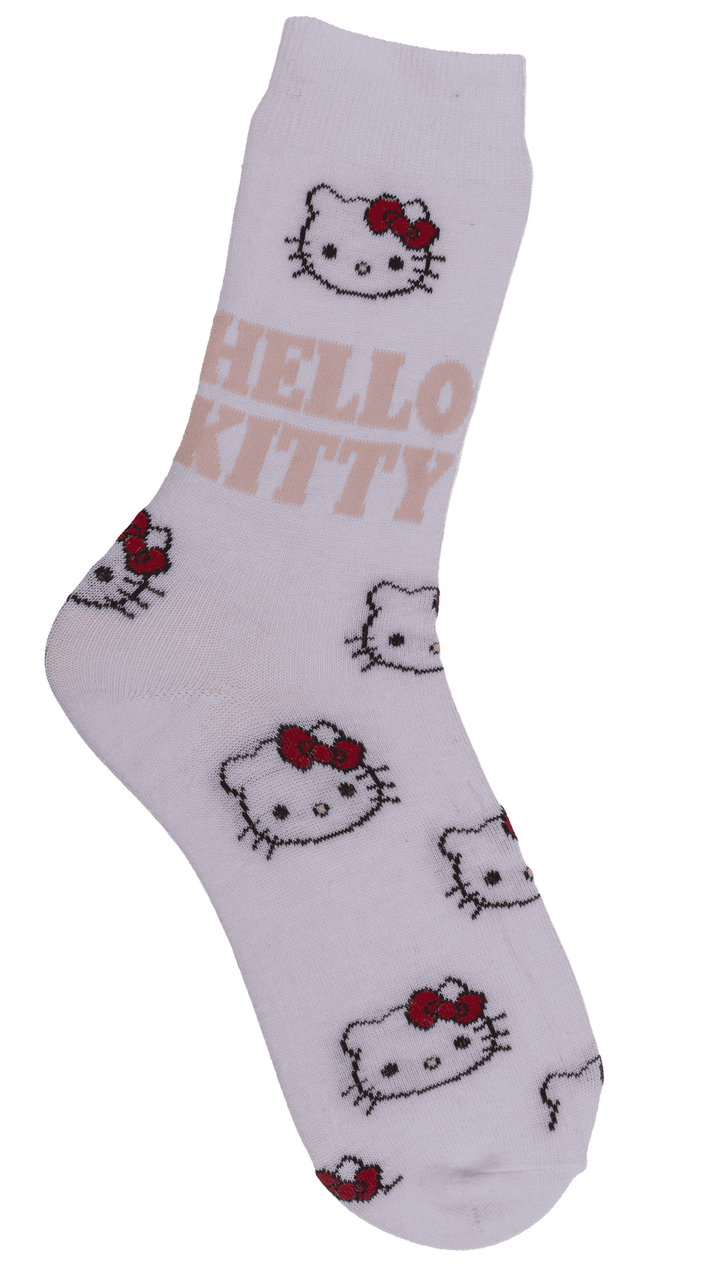 Chaussettes Hello Kitty blanches 36-43