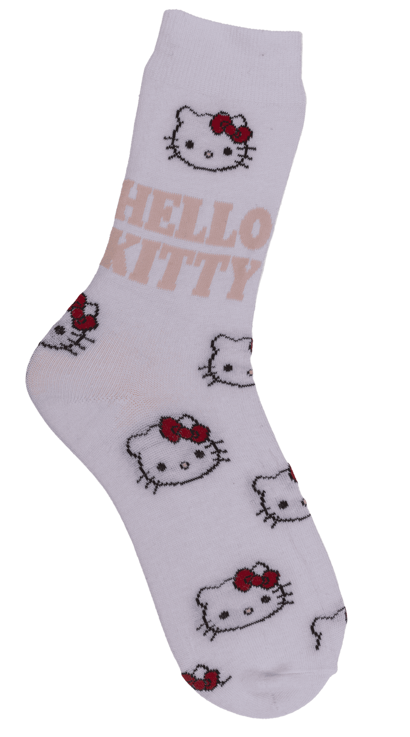 Chaussettes Hello Kitty blanches 36-43