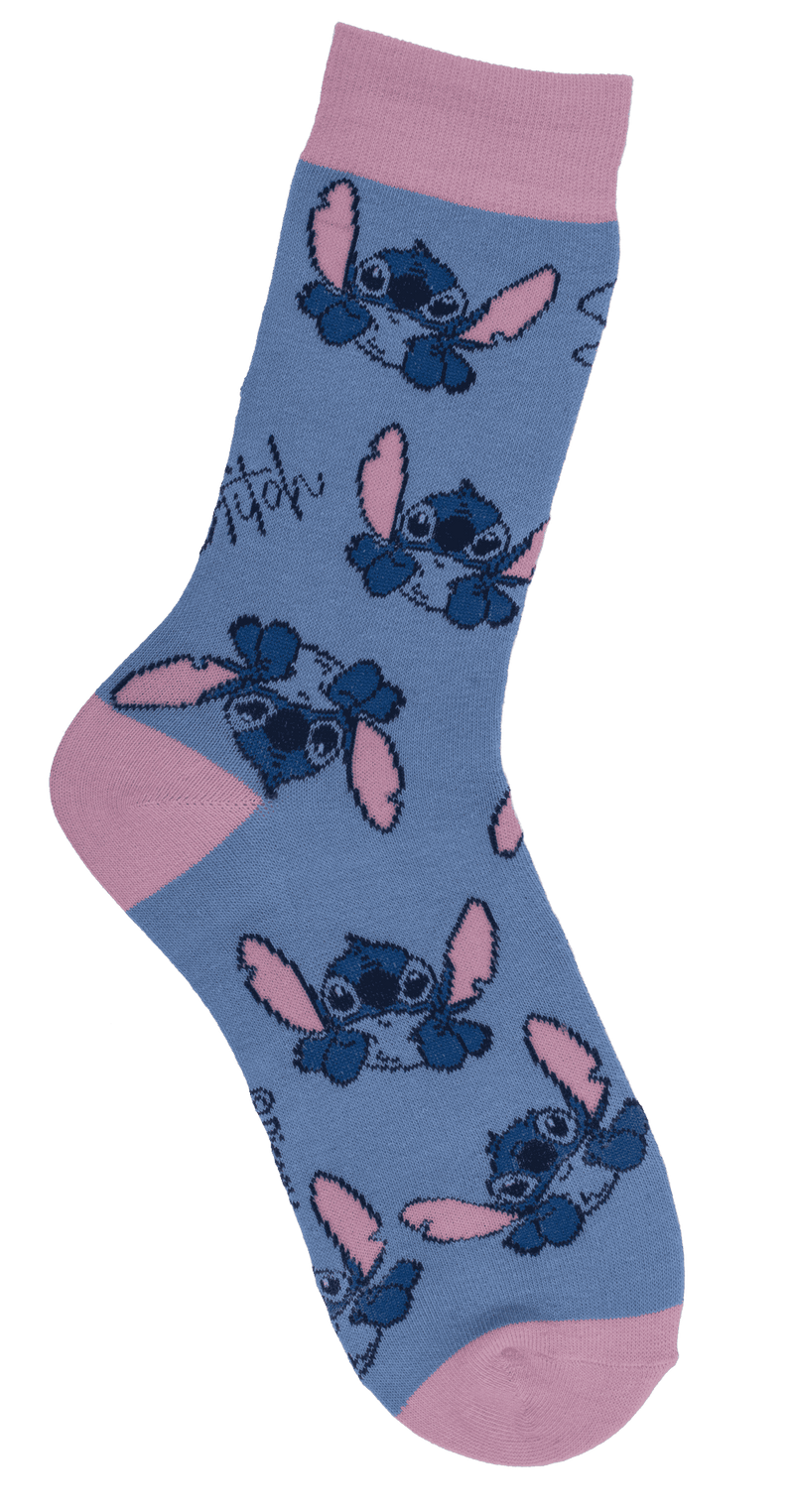 Chaussettes Stitch bleu clair et rose, 36–43