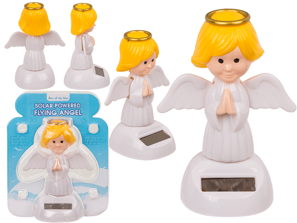 Figurine solaire ange 11 cm
