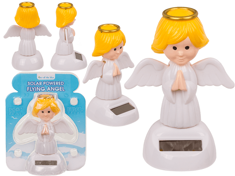 Figurine solaire ange 11 cm