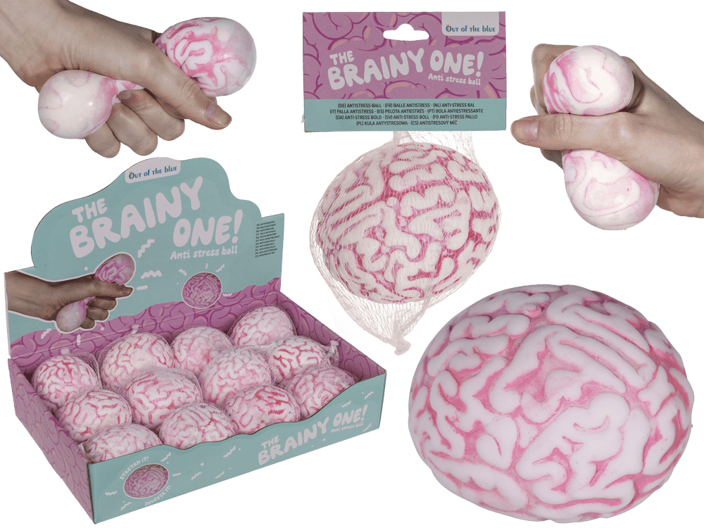 Balle à presser cerveau 8 cm