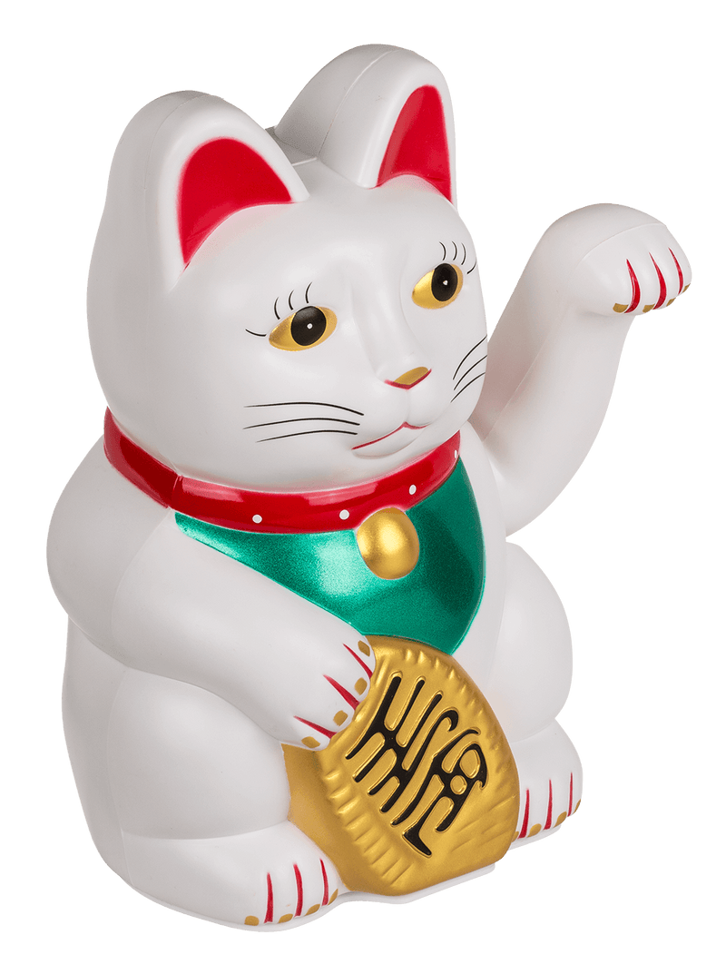 Chat porte-bonheur à piles, modèle 57/9822