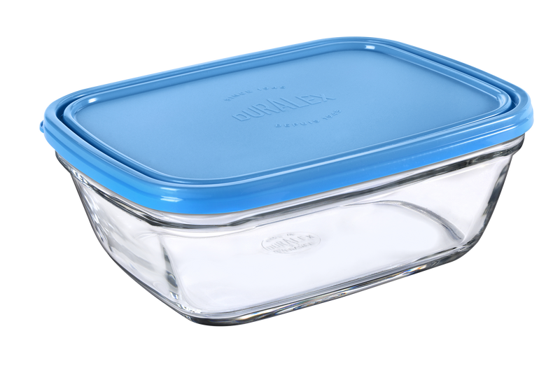 Boîtes Freshbox rectangulaires avec couvercles, set de 3 - Duralex
