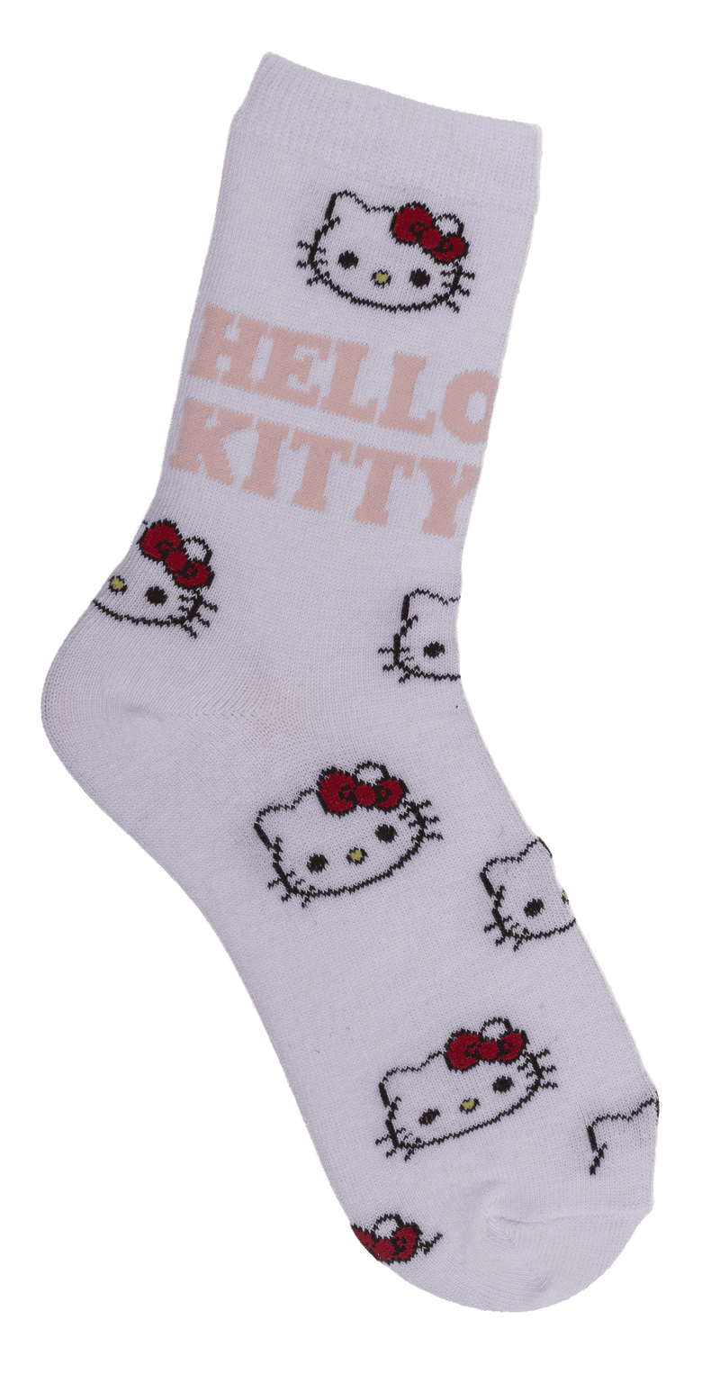 Chaussettes Hello Kitty blanches, 28–35