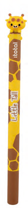 Stylo Climby Little Tall girafe, encre bleue - i-Total