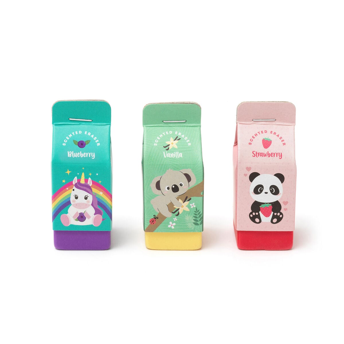 Set de 3 gommes parfumées LEGAMI Yummy Yummy
