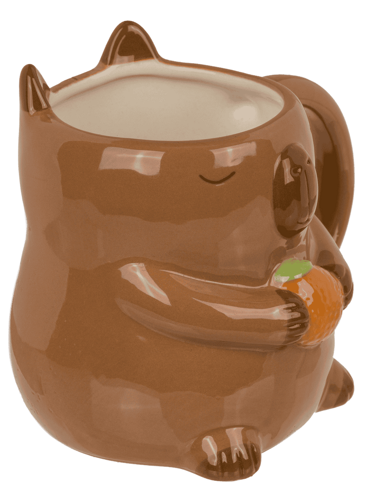 Mug capybara en grès 410 ml
