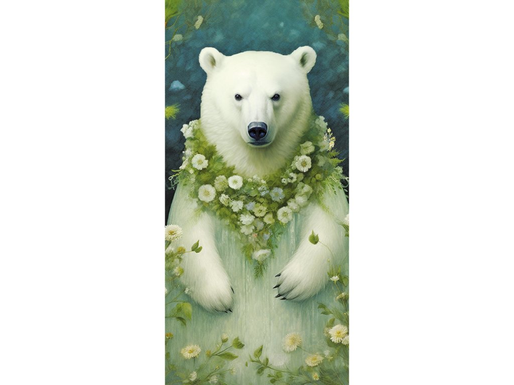 Carte postale Ours polaire CPGTZP512