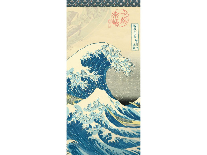 Carte postale Vague, 10 × 21 cm - Gwenaëlle & le studio