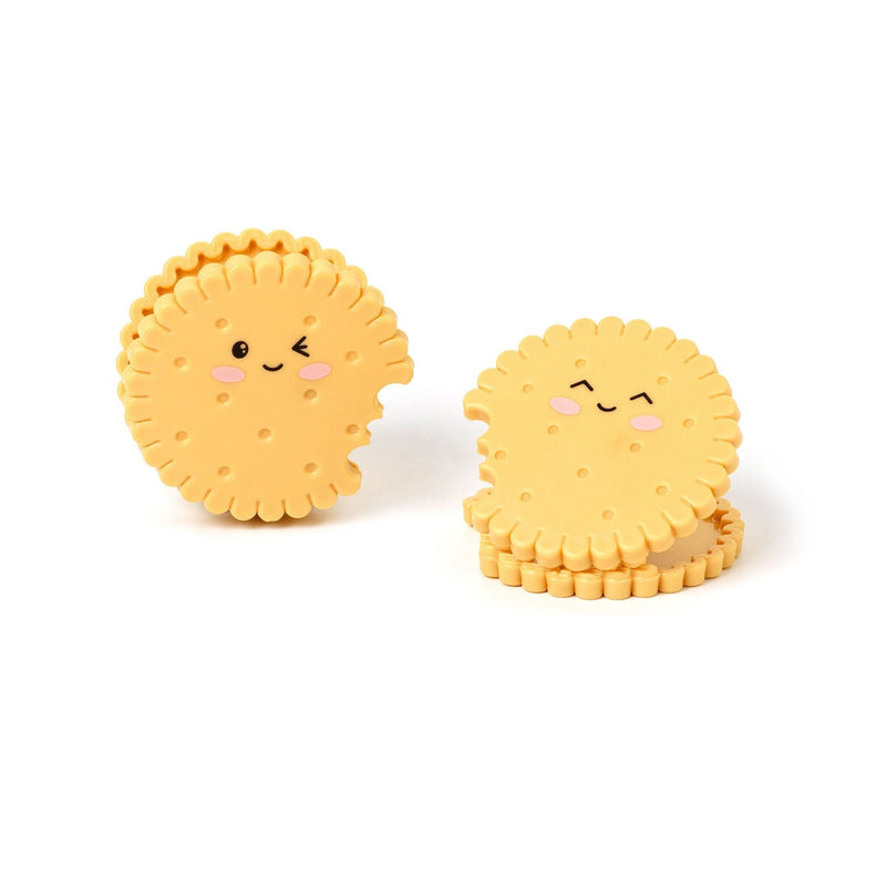 4 pinces ferme-sachet LEGAMI Cookie