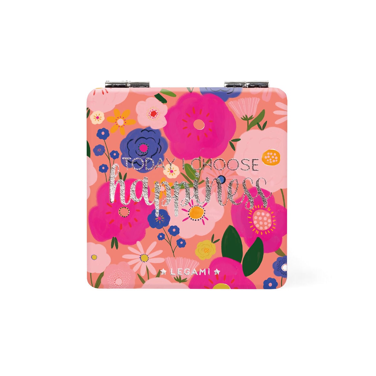Miroir de poche LEGAMI Flowers Nice To See You